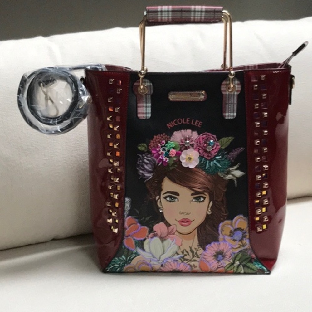 Nicole Lee Patent Tote